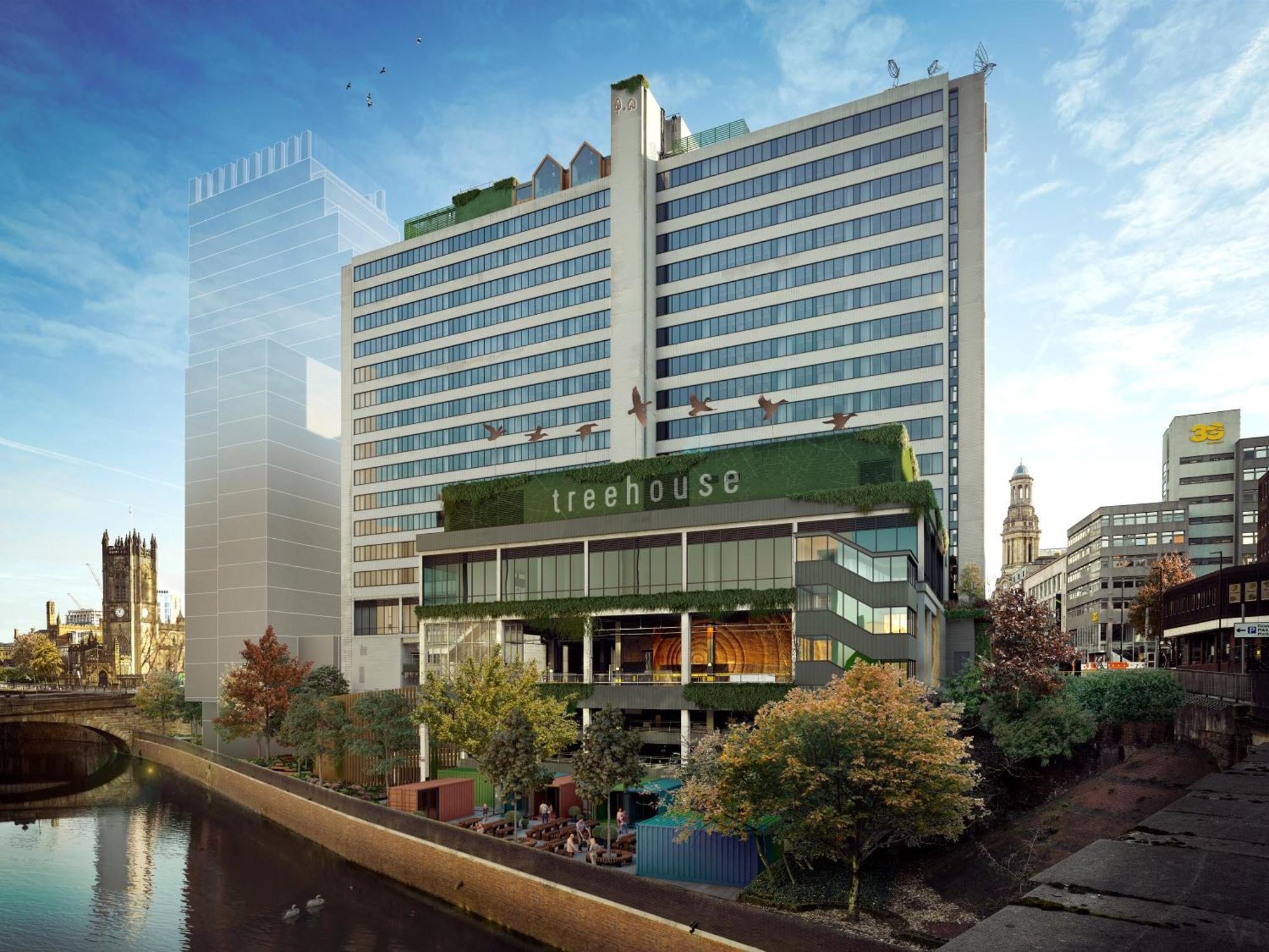 Treehouse Hotel Manchester Exteriér fotografie